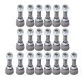 Stump Grinder Teeth 20 Pcs Replacement For 500 Series Carbide Cutting Tree 