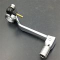 Chrome Aluminum Folding Gear Shift Lever For Kawasaki Zx 6r 1998 2004 9r 2003 And Zzr600 2006 2007 