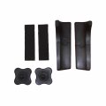 11804 Tow Mirror Replacement Hardware Kit Black Door Mount For Car Fits Driver And Passenger Side Mirrors 