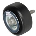 Cadillac Deville 1998-2005 Drive Belt Idler Pulley Black Made Of Steel 3 In 76 2 Mm Outside Diameter With Timing Tensioner 