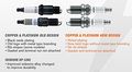 App5245 Double Platinum Spark Plug 
