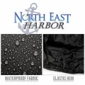 Superior All-weather Water Repellent Atv Cover Universal Fits Up To 86 Length 4-wheeler 4x4 Black 300d Protects From Rain Dust