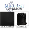 Superior All-weather Water Repellent Atv Cover Universal Fits Up To 86 Length 4-wheeler 4x4 Black 300d Protects From Rain Dust
