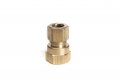 Ltwfitting Brass 3 8-inch Od X Female Npt Compression Connector Fitting Pack Of 5 