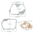 52 4mm Complete Big Bore Cylinder Top End Gasket Kit Replacement For 4 Stroke 110cc Engine Atv Quad Go Kart Dirt Bike