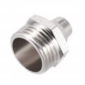Uxcell Flared Tube Fitting Union G1 2 X 6mm Od Reusable Hydraulic Straight Hose End Male Fittings 2pcs