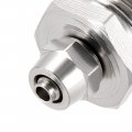 Uxcell Flared Tube Fitting Union G1 2 X 6mm Od Reusable Hydraulic Straight Hose End Male Fittings 2pcs