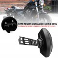 Topteng Rear Fender Mudguard Fairing Cowl For Honda Rebel Cmx300 2017-2023 Cmx500