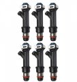 6 Hole Nozzle Upgrade Set Of Fuel Injectors For Chevy Buick Pontiac 3 8l 