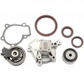 Timing Belt Kit Including Water Pump With Gasket Tensioner Bearing Etc Ocpty Compatible For 2007 208 2009 2010 2011 2012