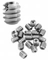 20 Pack Stainless Steel Threaded Insert For Hard-wood 8-32 Internal Threads 0 375 Long Nut Inserts Hardwoods Softwoods Plywood 