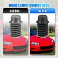 X Autohaux 2pcs Rear Hood Adjust Bumper Stop Cushion Stopper With Rubber Cap For Chevrolet Camaro Pontiac Grand Prix 1997-2003