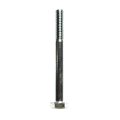 Cap Screws Steel M8 1 25 By 60 Millimeters Hex Head External Drive Zinc Plating Chrome Finish Standard Thread Density 3 Pieces 