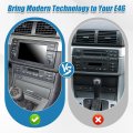 2din Dash Installation Kit For Bmw E46 With 16 9 Navigation Fits Automatic Climate Control Models Includes Adapter Frame