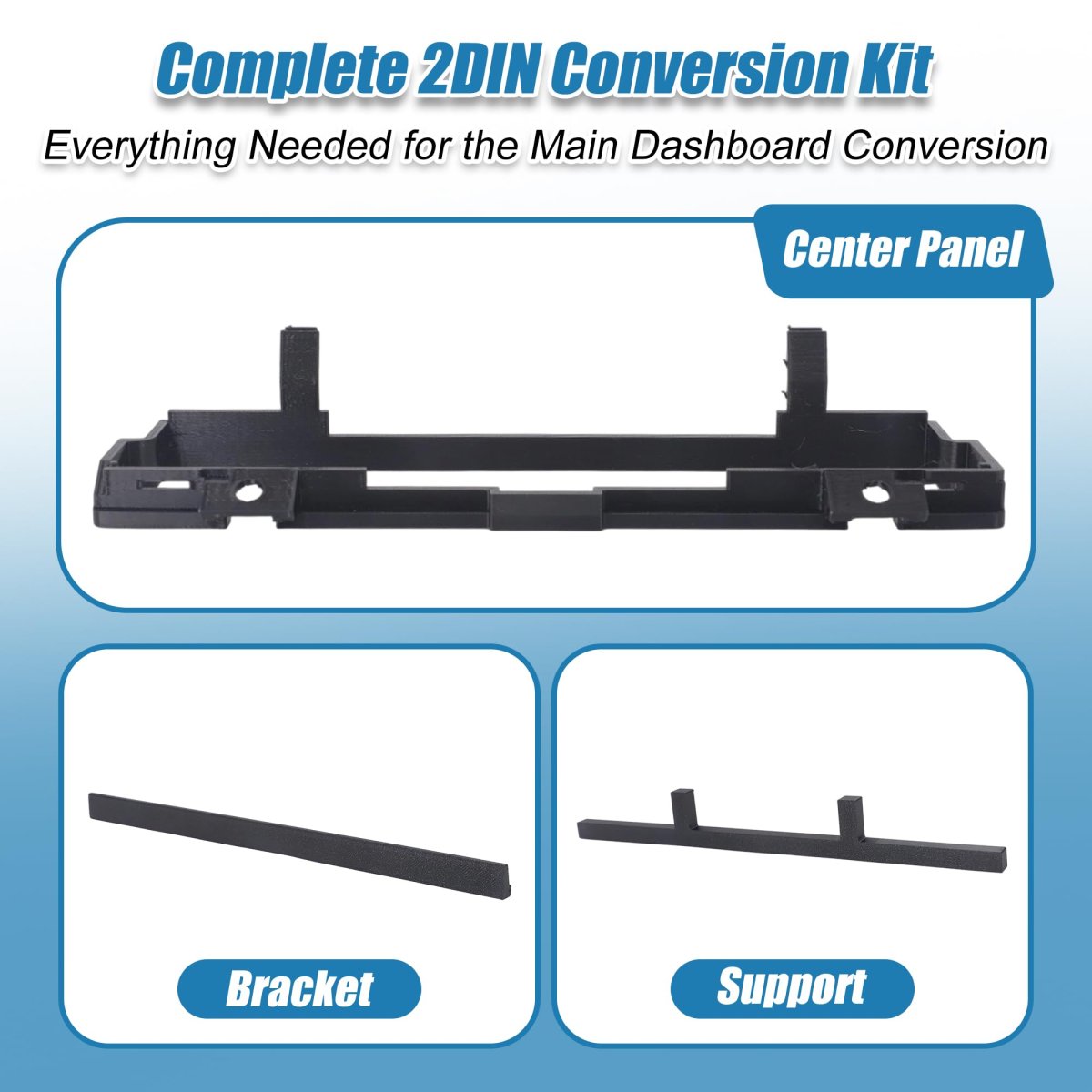 2din Dash Installation Kit For Bmw E46 With 16 9 Navigation Fits Automatic Climate Control Models Includes Adapter Frame