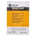 Niche Brake Pad Set For Harley-davidson Street Glide Dyna Road King Softail 44082-00e Front Rear Semi-metallic Alloy Steel 3