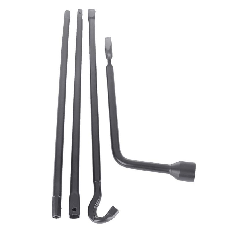 Spare Tire Tools Kit Replacement For Toyota Tacoma 2005 To 2017 Lug Wrench Tool With Hook And Extension Segments Replaces Part