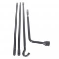 Spare Tire Tools Kit Replacement For Toyota Tacoma 2005 To 2017 Lug Wrench Tool With Hook And Extension Segments Replaces Part