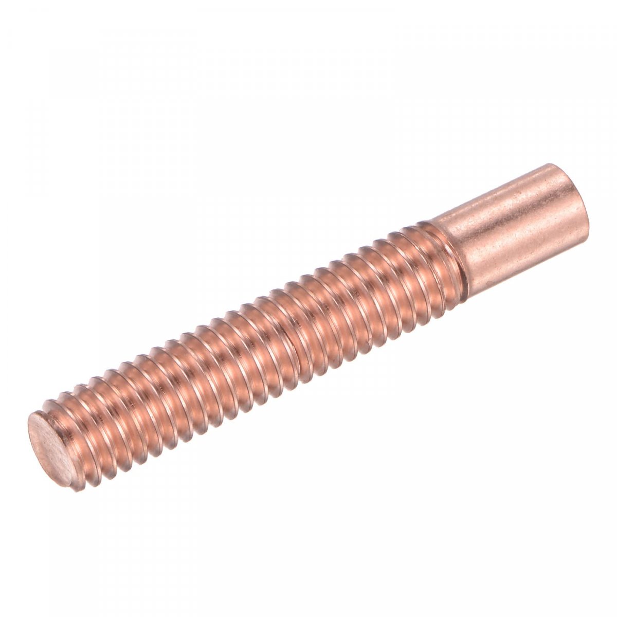 M12 Threaded Electrode Metric Red Copper For Edm Spark Without Flushing Hole