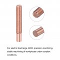 M12 Threaded Electrode Metric Red Copper For Edm Spark Without Flushing Hole