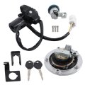 Ignition Switch Fuel Cap Lock Set Replacement For Kawasaki 1000 Zx6r Zx636 2013-2018 
