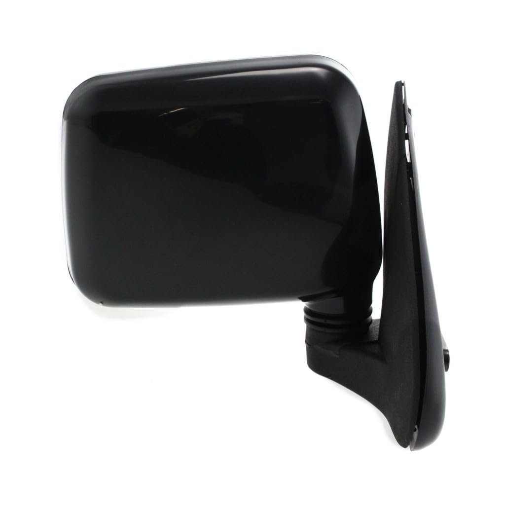 Passenger Side Door Mirror For Honda Passport 1994 1995 1996 1997 Manual Glass Non Heated Foldaway Black Primed Convex Dx Lx