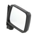 Passenger Side Door Mirror For Honda Passport 1994 1995 1996 1997 Manual Glass Non Heated Foldaway Black Primed Convex Dx Lx