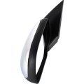 Driver Side Door Mirror For Chevy Avalanche 1500 2500 2002 2006 Manual Folding Chrome Standard Style Replacement Gm1320208
