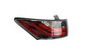 Left Tail Light Assembly For 2011 To 2013 Lexus Ct200h Driver Side Red Plastic Lens With Bulbs Waterproof Model 11-6270-00 