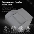 Driver Or Passenger Side Bottom Leather Seat Cover Dark Ash Gray For Chevy Silverado 1500 2500hd 3500hd Lt Ls Ltz Z71 Hybrid