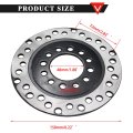 Pro Bat Hydraulic Rear Disc Brake Caliper System Rotor For 50cc 70cc 90cc 110cc 125cc Atv Quad Dirt Bike Buggy