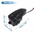 X Autohaux 2308211351 Left Door Power Window Switch Driver Side Master Control For Mercedes Benz Sl500 Sl550 Sl55 Amg Sl65
