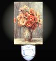 Vase Of Anemones By Renoir Decorative Night Light 
