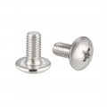 Machine Screws M5x10mm Phillips Screw 304 Stainless Steel Fasteners Bolts 50pcs 