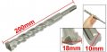 Uxcell Drilling Tip Shank 18mm X 200mm Masonry Drill Bit