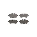 Front Brake Pads Set For Mini Cooper 2007 2015 Low Metallic Friction Electronic Wear Sensor 3 76 In Inner And Outer Pad Width 