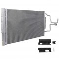 Ocpty Aluminum A C Condenser Replacement Fit For 2008-2009 Buick Allure 5 3l Lacrossel 2006-2011 Chevrolet Impala 3 5l
