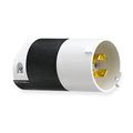 Hubbell Hbl2511s Locking Safety Shroud Plug 20 Amp 120 208v L21-20p 