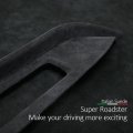 Gzxinwei Co-pilot Dashboard Instrument Decoration Black Suede Cover Strip Interior Trim Frame For Mustang 2015 2016 2017 2018