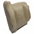 Kuafu Passenger Side Artificial Leather Seat Top Cover Compatible With 2003-2007 Gmc Sierra Chevrolet Silverado 1500 2500 3500