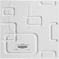 Ekena Millwork Wp12x12oswh 11 7 8 W X H Oslo Endurawall Decorative 3d Wall Panel White 