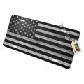 Graphics More Rustic Subdued American Flag Wood Grain Design Novelty Metal Vanity Tag License Plate
