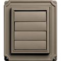 Builders Edge 140137079095 Scalloped Exhaust Vent 095 Clay 
