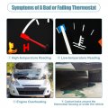 X Autohaux Upgraded Aluminum Thermostat Housing Assembly For Chrysler 200 Sebring Dodge Avenger Caliber Journey Jeep Compass