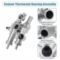 X Autohaux Upgraded Aluminum Thermostat Housing Assembly For Chrysler 200 Sebring Dodge Avenger Caliber Journey Jeep Compass