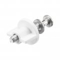 Uxcell 2 Set Toilet Top Cover Lid Seat Fixings Hinge Bolt Screws For Mounting Hinges Replacement Parts Kit