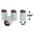 Tootsie Roll Wrapper Valve Stem Caps For Tire Rim Wheel Aluminum