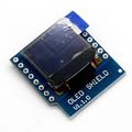 Hiletgo 0 66 Oled Wemos D1 Mini Shield With I2c Iic 64x48 Pixels 3 3v 