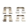 Disc Brake Hardware Set For Mitsubishi Eclipse Cross 2018 2019 2020 Rear Axle Alx-pau-df-340-72017-cla1 Black Standard Style 