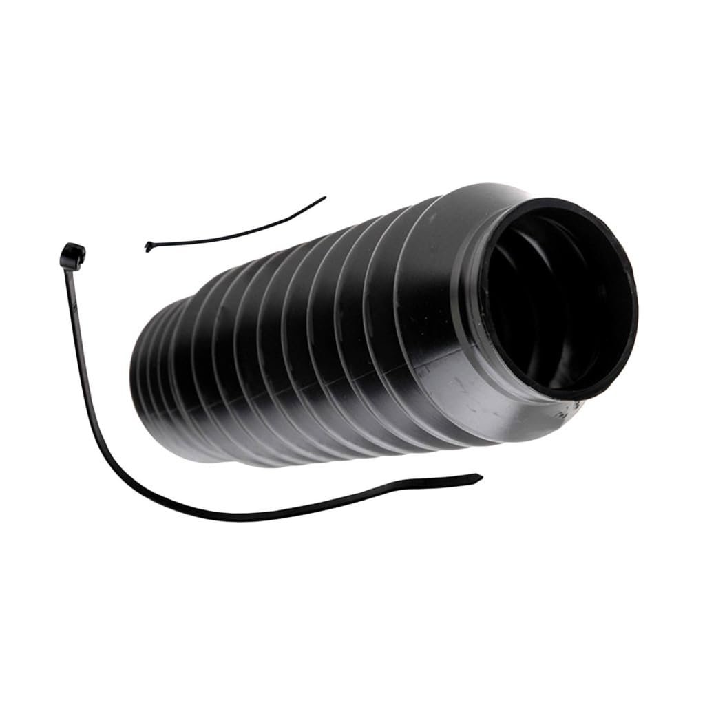 Rack And Pinion Boot For Cadillac Dts 2006 20 Black Nitrile Blend Rubber 15 Ribs 1 92 In Bellows End 1 Inner Diameter 19461468